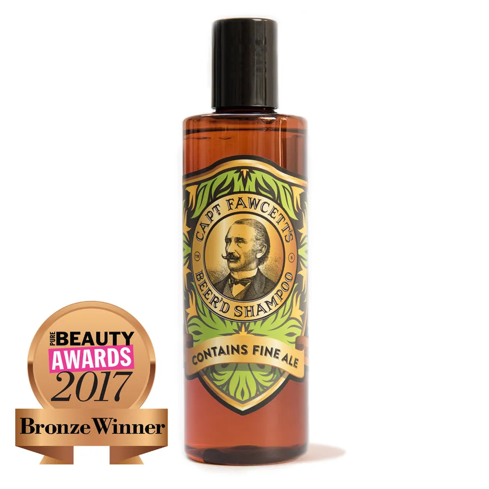 captain-fawcett-beer-d-shampoo-bier-shampoo-mit-ipa-malz-hopfen-bierhefe-f-r-bar image 1