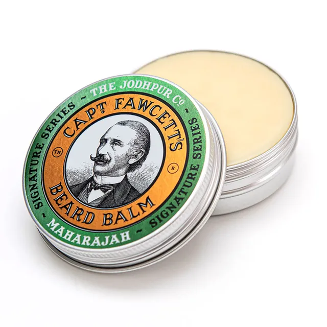 captain-fawcett-maharajah-beard-balm-bartbalsam-mit-rose-gew-rzen-moschus-zeder- image 1