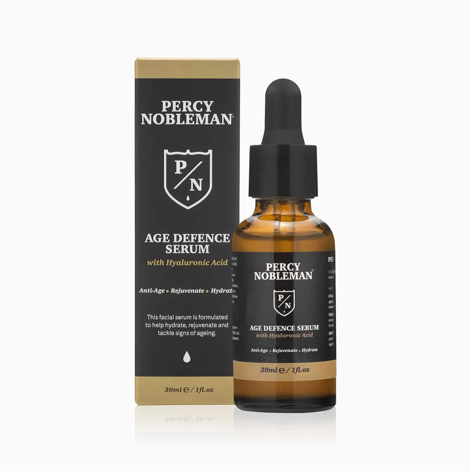 percy-nobleman-age-defence-serum-anti-aging-serum-mit-hyaluron-und-veganem-kolla image 1