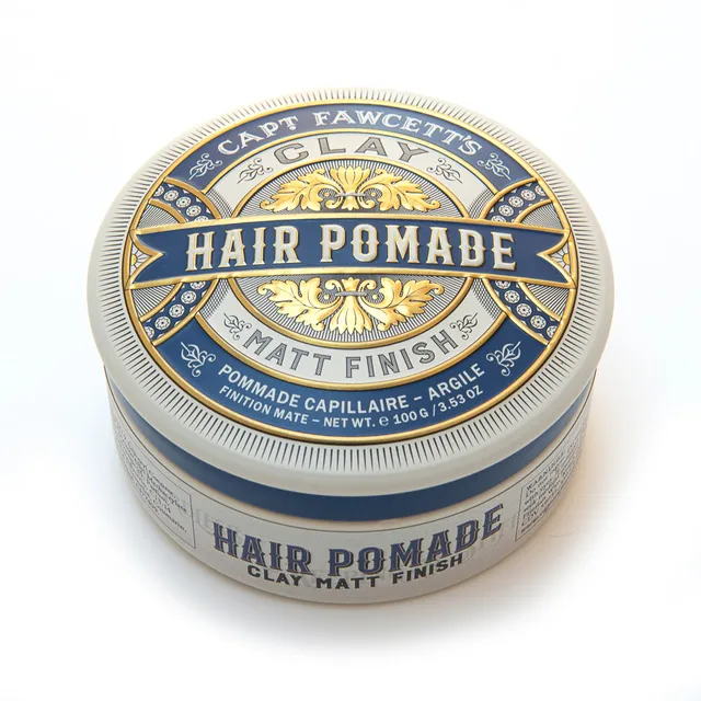 captain-fawcett-clay-pomade-mattierender-stylington-f-r-feines-bis-mittleres-haa image 1