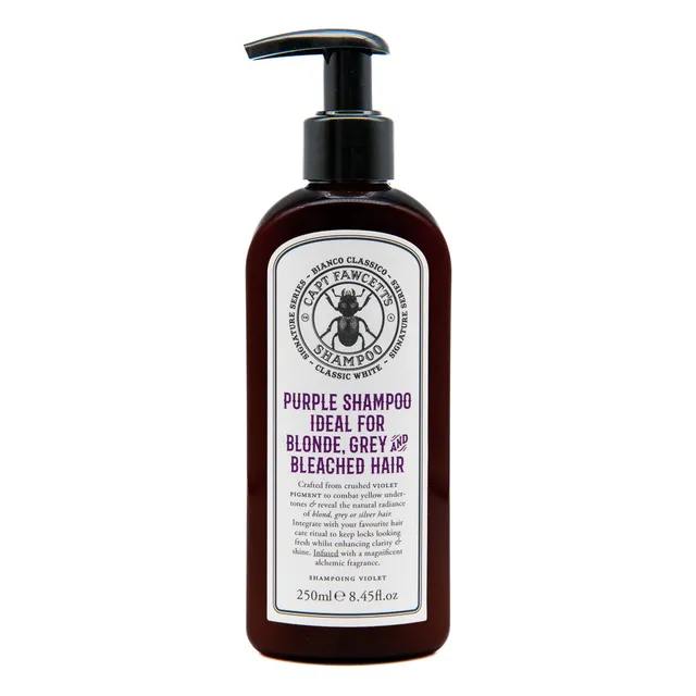 captain-fawcett-bianco-classico-purple-shampoo-lila-t-nungsshampoo-f-r-blonde-gr image 1