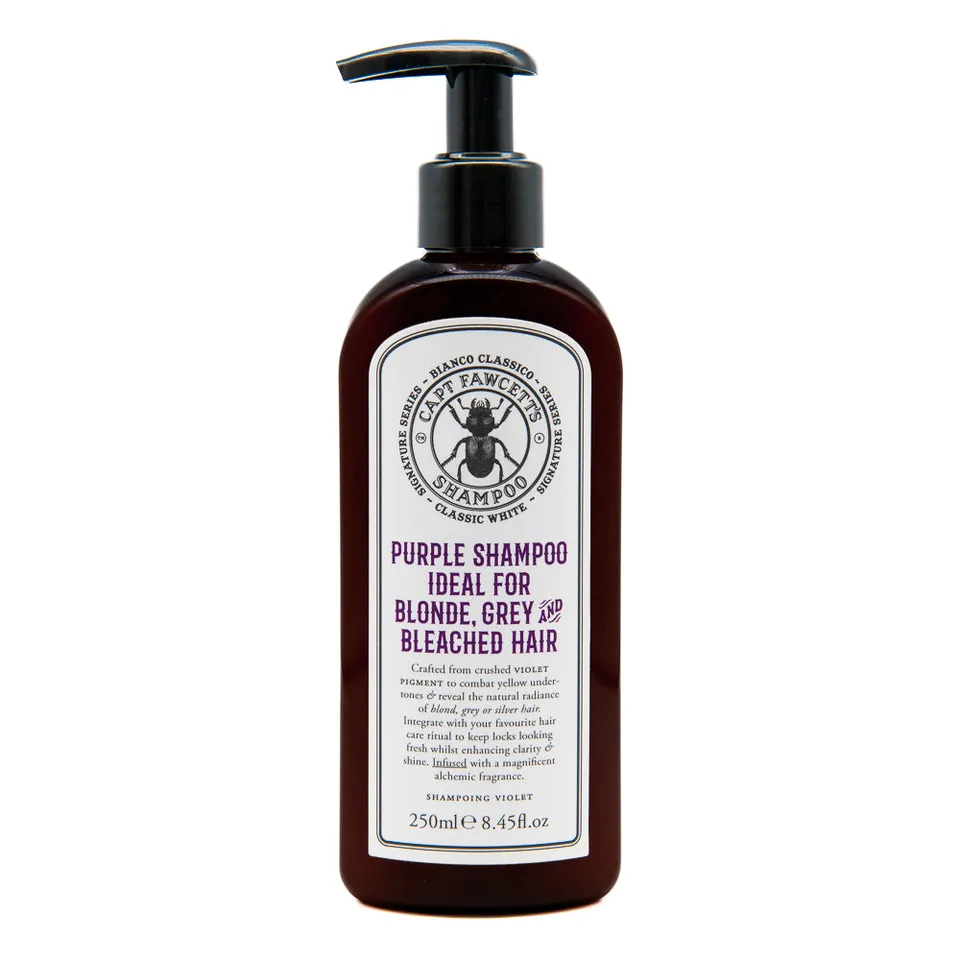 captain-fawcett-bianco-classico-purple-shampoo-lila-t-nungsshampoo-f-r-blonde-gr image 1