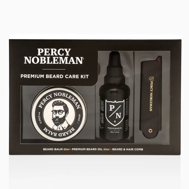 percy-nobleman-premium-beard-care-kit-bartpflege-set-mit-balsam-bart-l-und-faltk image 1