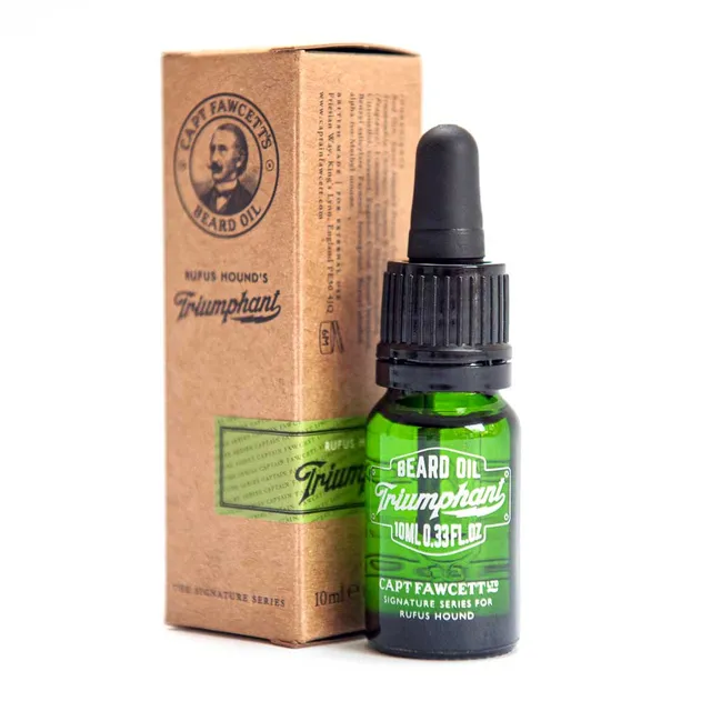 captain-fawcett-triumphant-beard-oil-10ml-travel-size-bart-l-mit-bergamotte-lime image 1