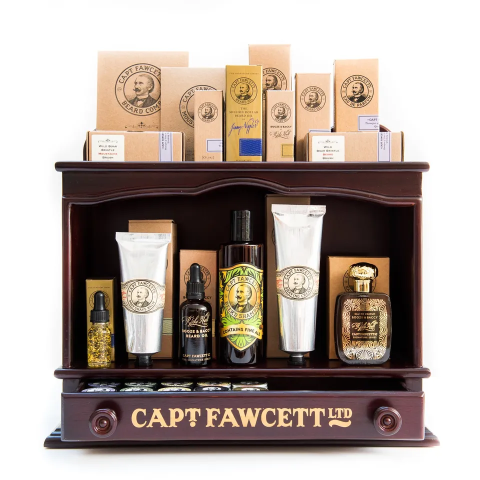 captain-fawcett-counter-top-display-cabinet-limited-edition-handgefertigter-barb image 1