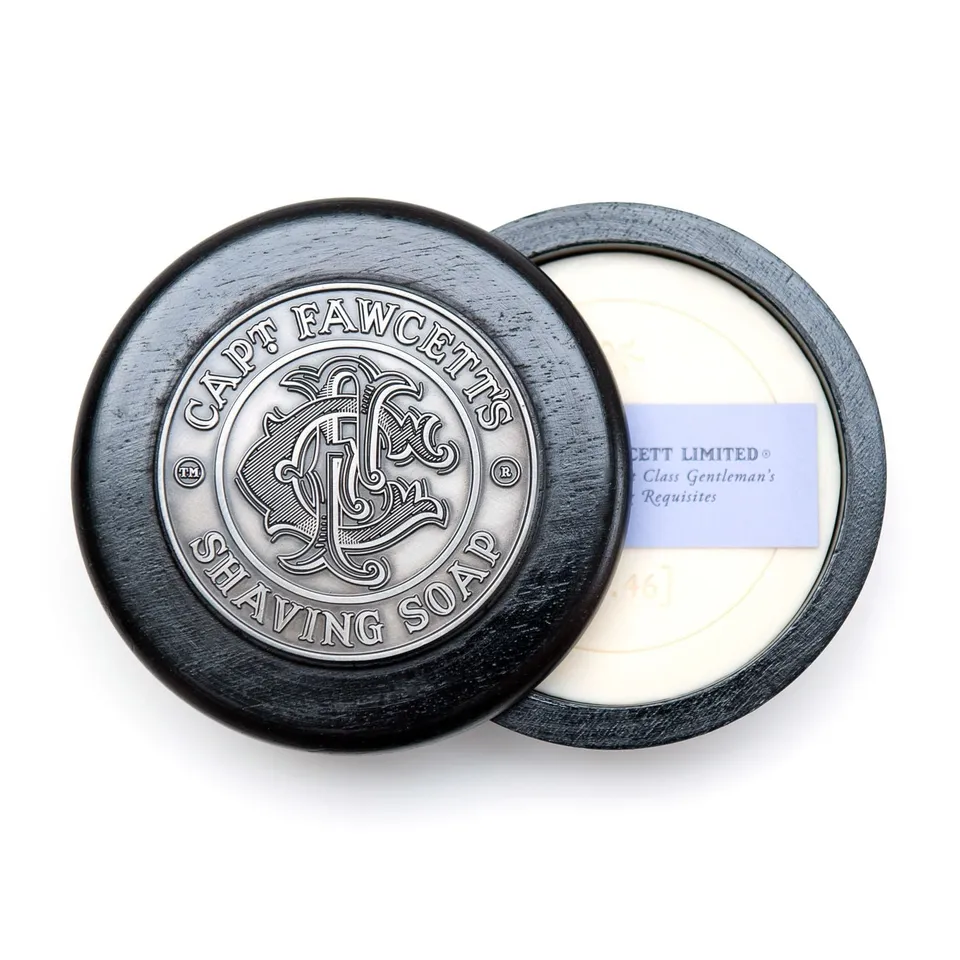 captain-fawcett-expedition-reserve-luxurious-shaving-soap-rasierseife-mit-pinie- image 1