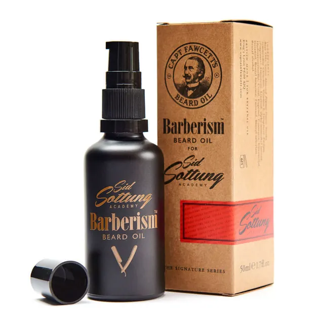 captain-fawcett-barberism-beard-oil-50-ml-bart-l-mit-sid-sottung-limette-rose-ze image 1