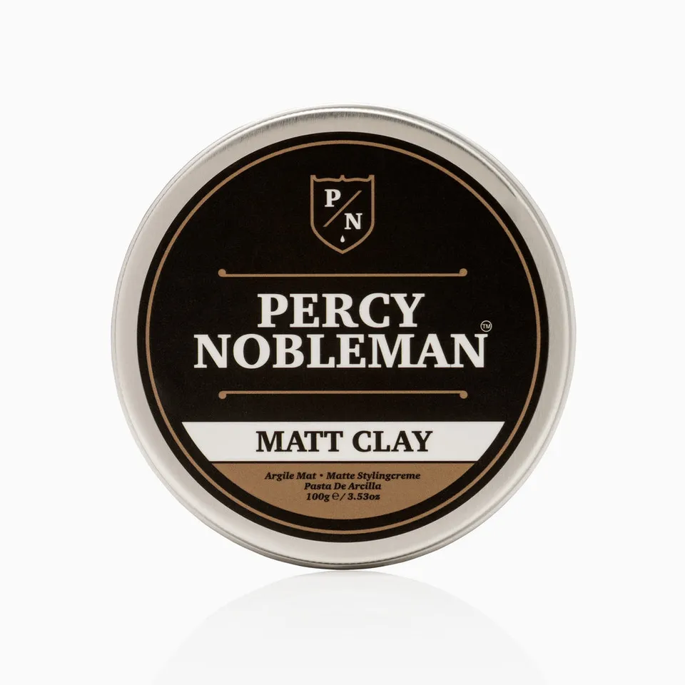 percy-nobleman-matt-clay-ha-styling-clay-mit-starkem-halt-mattem-finish-parabenf image 1