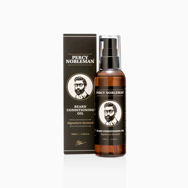 percy-nobleman-signature-beard-oil-100ml-gro-es-bart-l-mit-nat-rlicher-silikon-a image 1