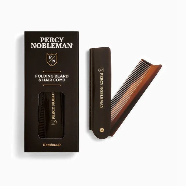 percy-nobleman-folding-beard-comb-zusammenklappbarer-bart-und-haarkamm-aus-aceta image 1
