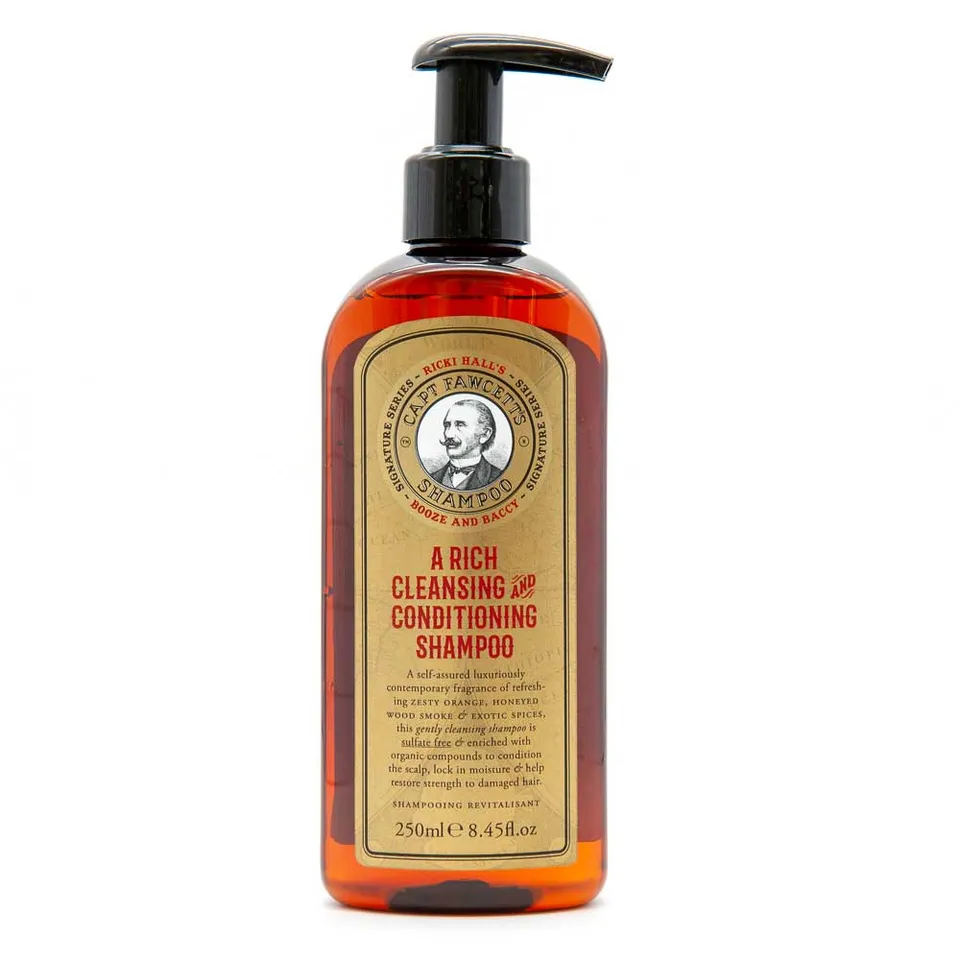 captain-fawcett-booze-baccy-shampoo-250-ml-sulfatfreies-pflege-shampoo-mit-orang image 1