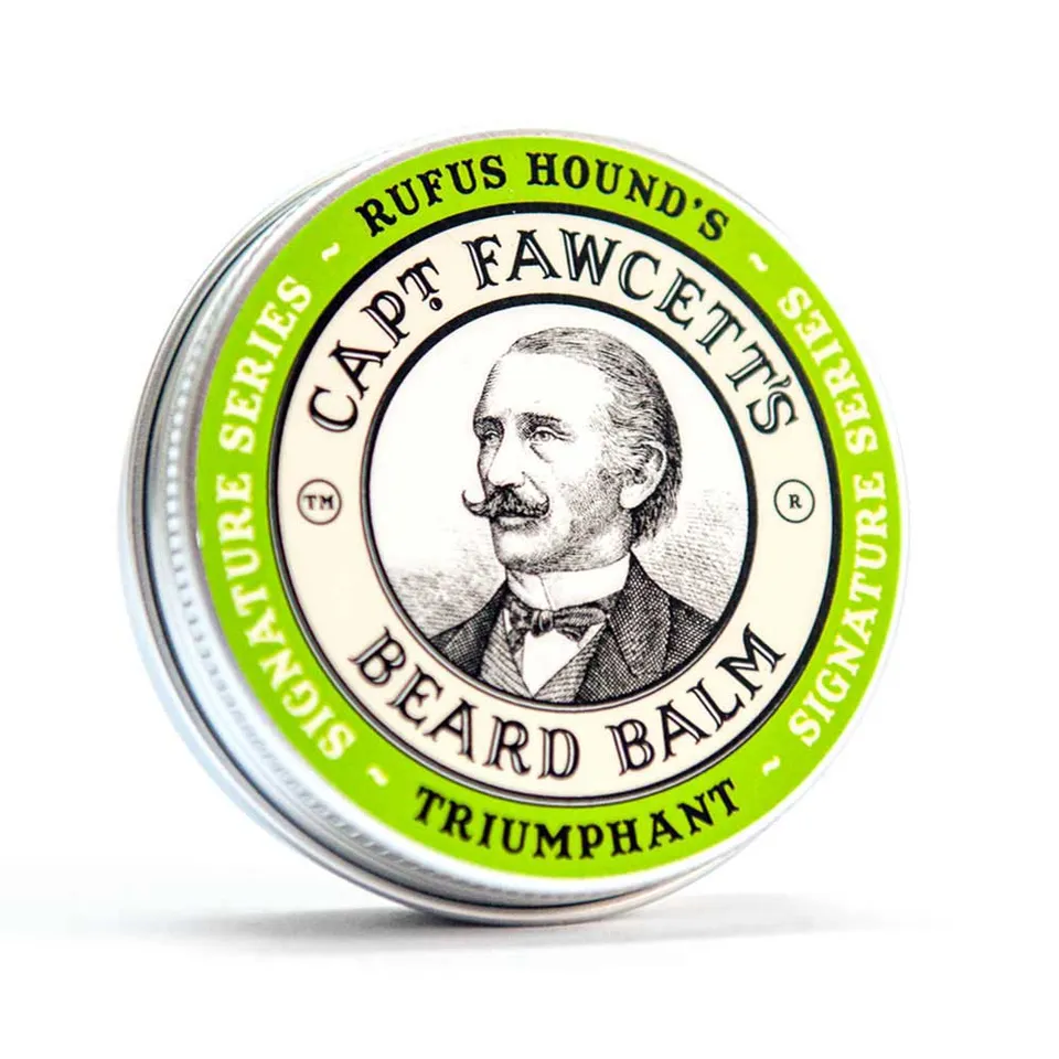 captain-fawcett-triumphant-beard-balm-n-hrender-bartbalsam-mit-bergamotte-sandel image 1