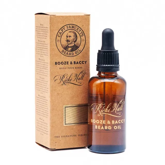 captain-fawcett-ricki-hall-booze-baccy-beard-oil-50ml-handgemachtes-bart-l-mit-t image 1
