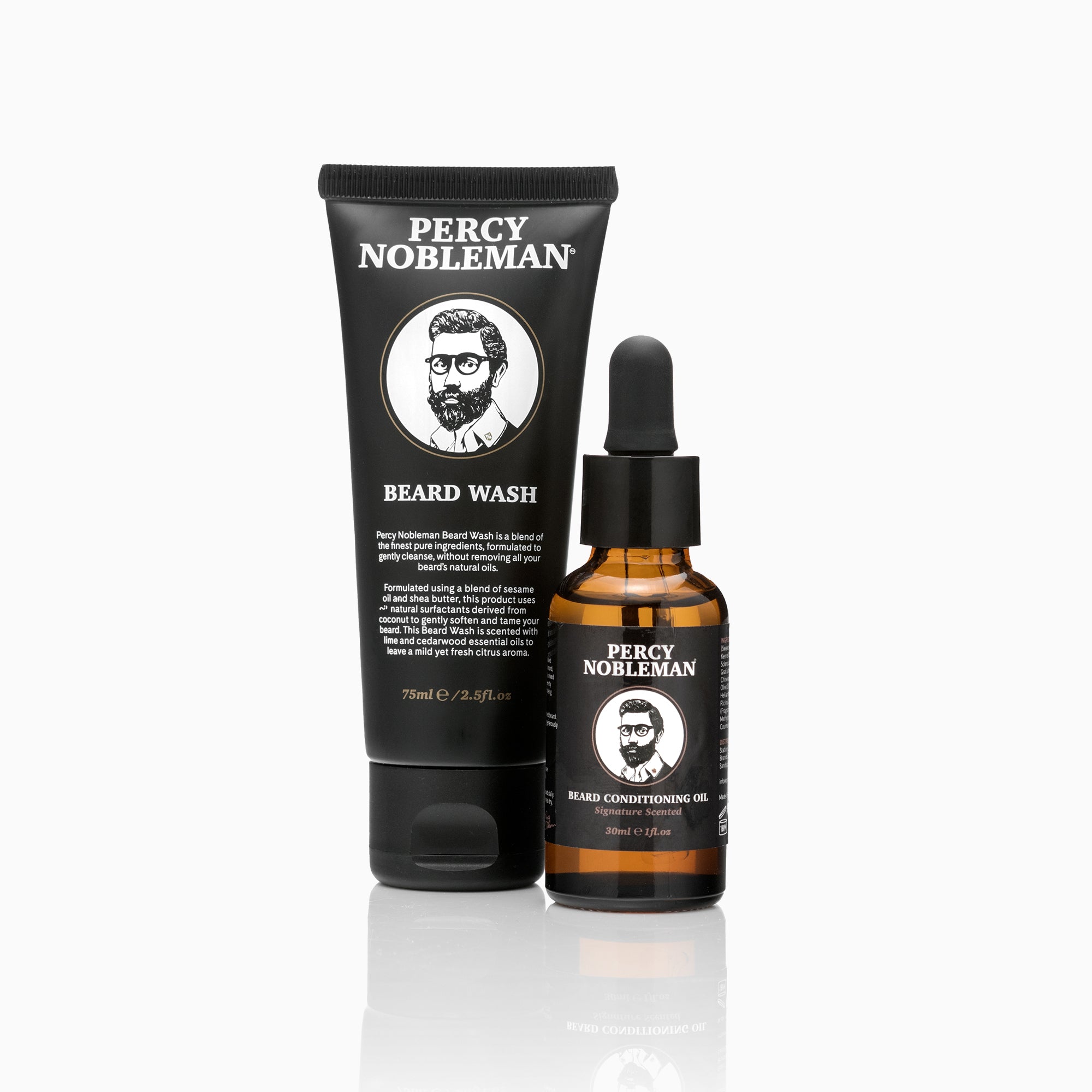 percy-nobleman-beard-starter-kit-bartpflege-set-mit-beard-wash-75-ml-und-signatu image 4