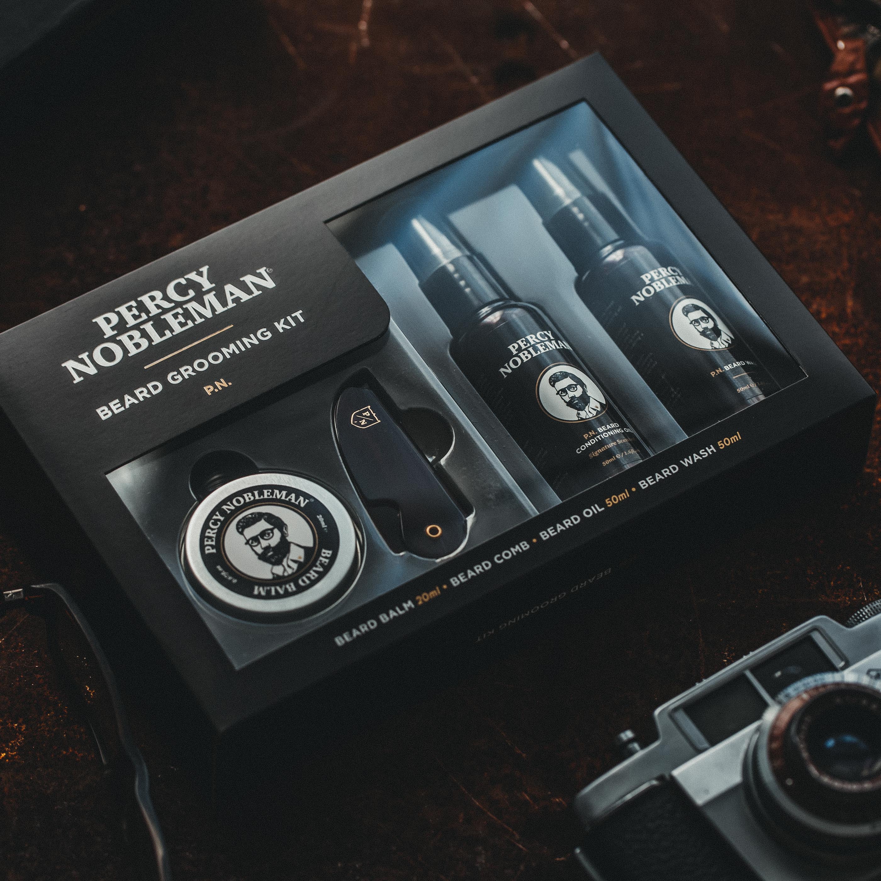 percy-nobleman-beard-grooming-kit-bartpflege-set-mit-signature-beard-oil-beard-w image 2