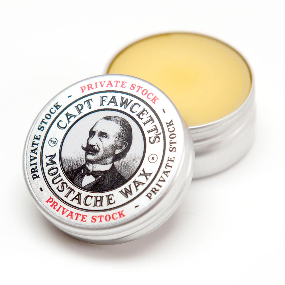 captain-fawcett-private-stock-moustache-wax-schnurrbartwachs-mit-mittlerem-halt- image 1