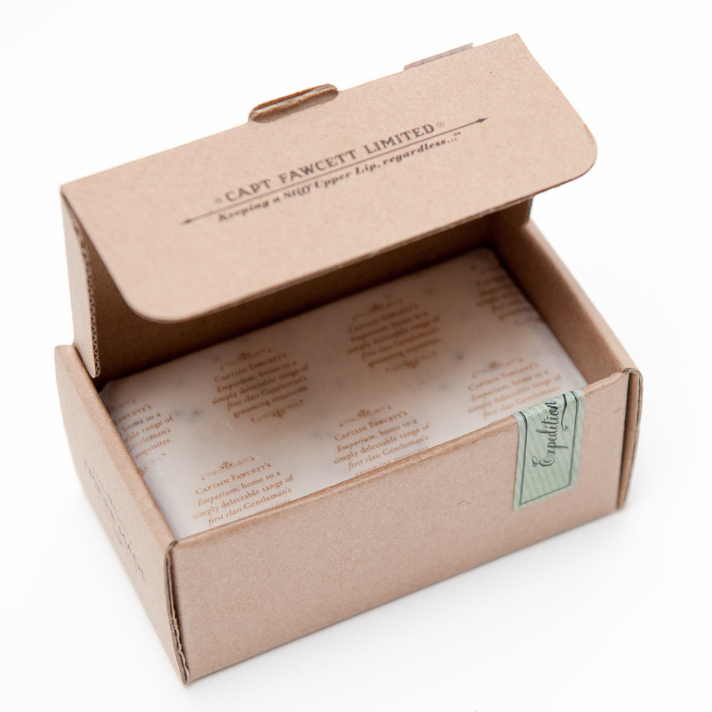 captain-fawcett-the-gentleman-s-soap-cf-23-peeling-seife-mit-mohnsamen-patchouli image 3