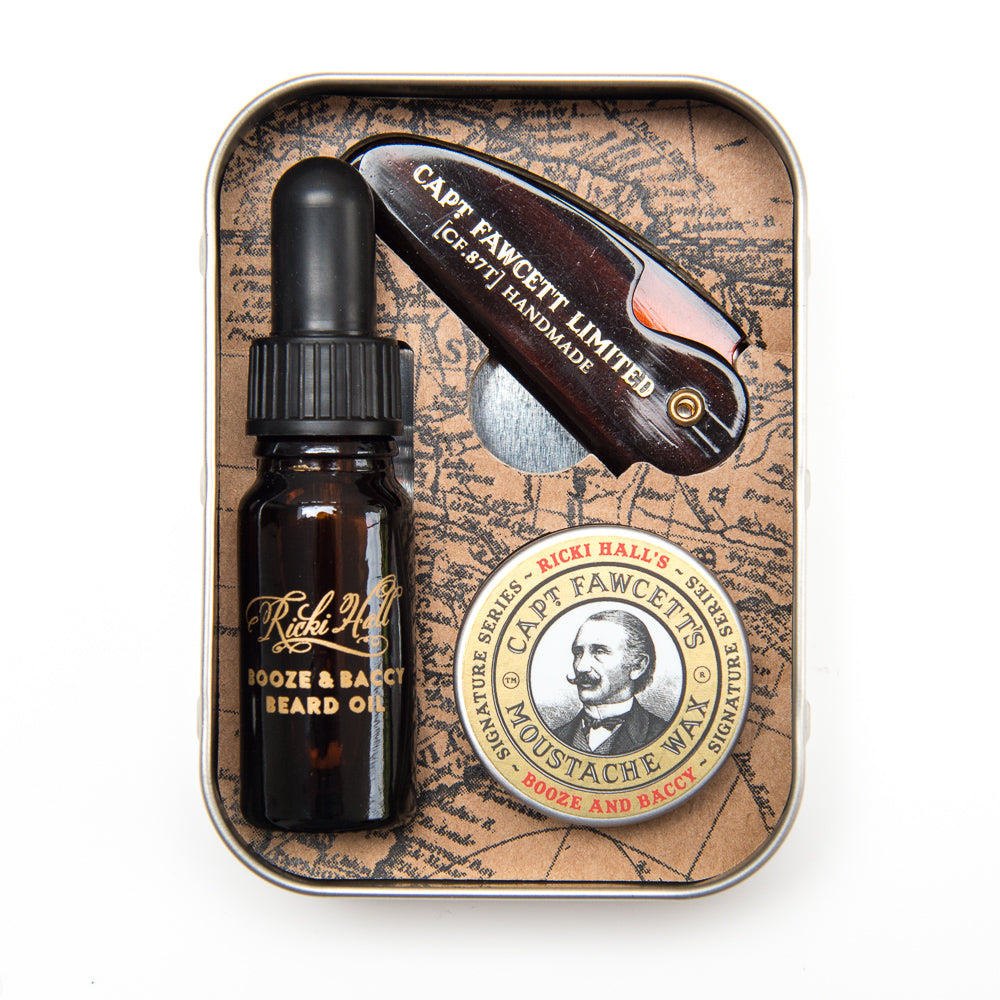 captain-fawcett-ricki-hall-booze-baccy-grooming-survival-kit-bart-l-schnurrbartw image 2