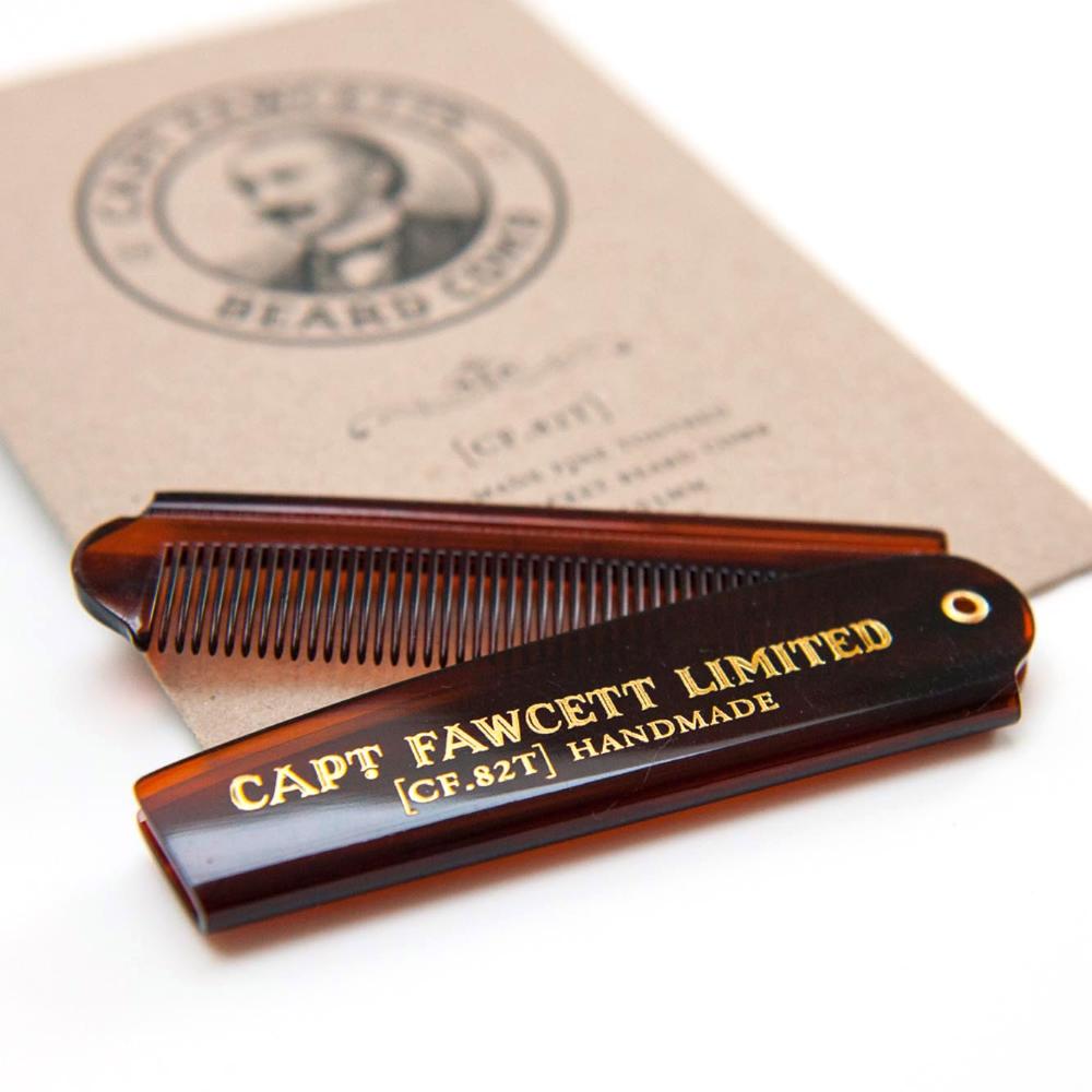 captain-fawcett-folding-pocket-beard-comb-cf-82t-faltbarer-bartkamm-aus-cellulos image 1