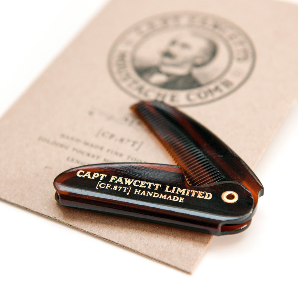 captain-fawcett-folding-pocket-moustache-comb-cf-87t-klappbarer-feinzahn-schnurr image 4