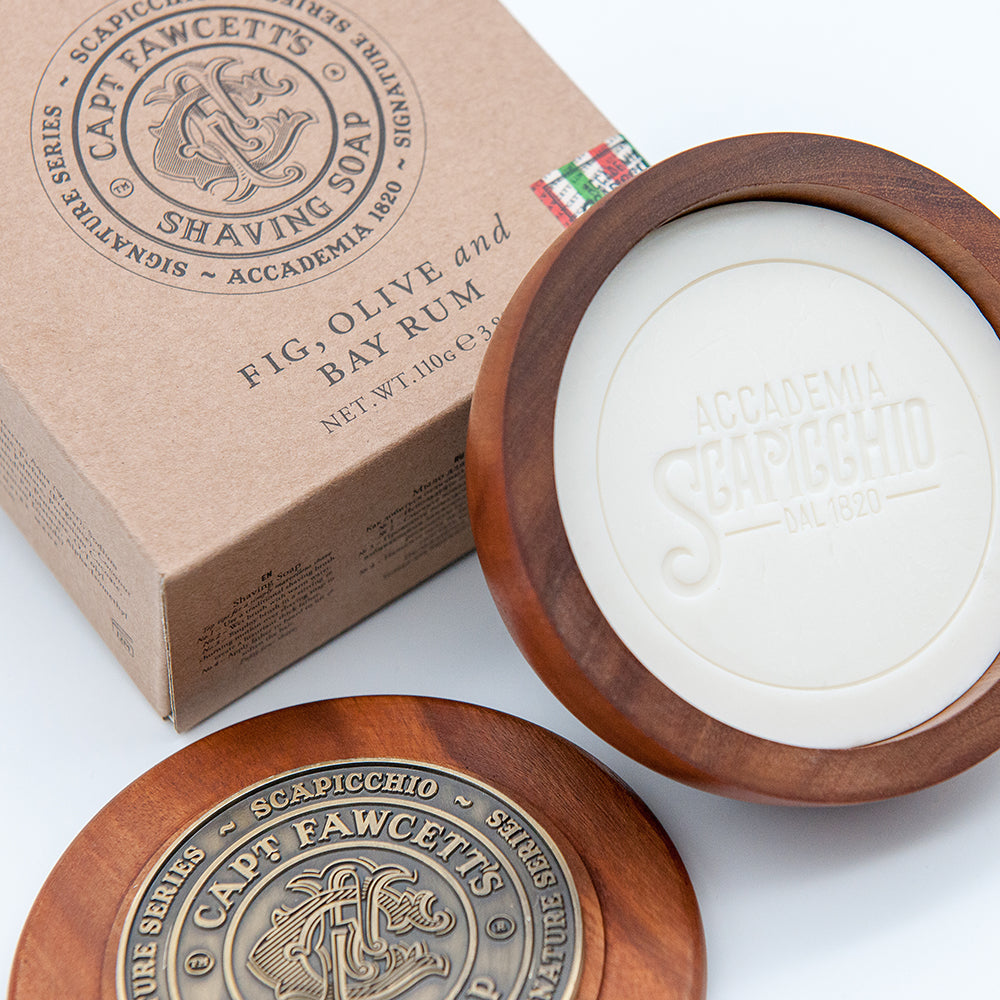 captain-fawcett-scapicchio-fig-olive-bay-rum-shaving-soap-refill-rasierseife-nac image 2