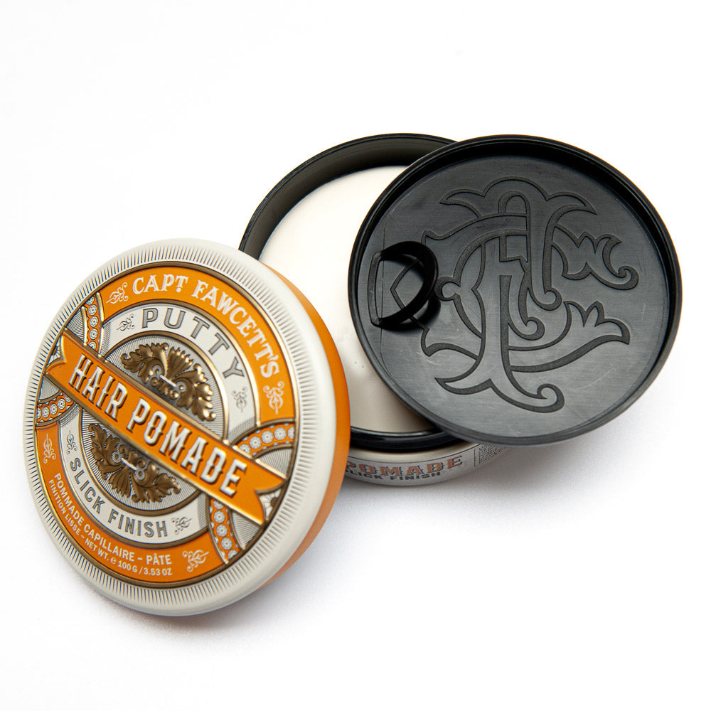 captain-fawcett-putty-pomade-pomade-mit-starkem-halt-und-nat-rlichem-matt-finish image 2