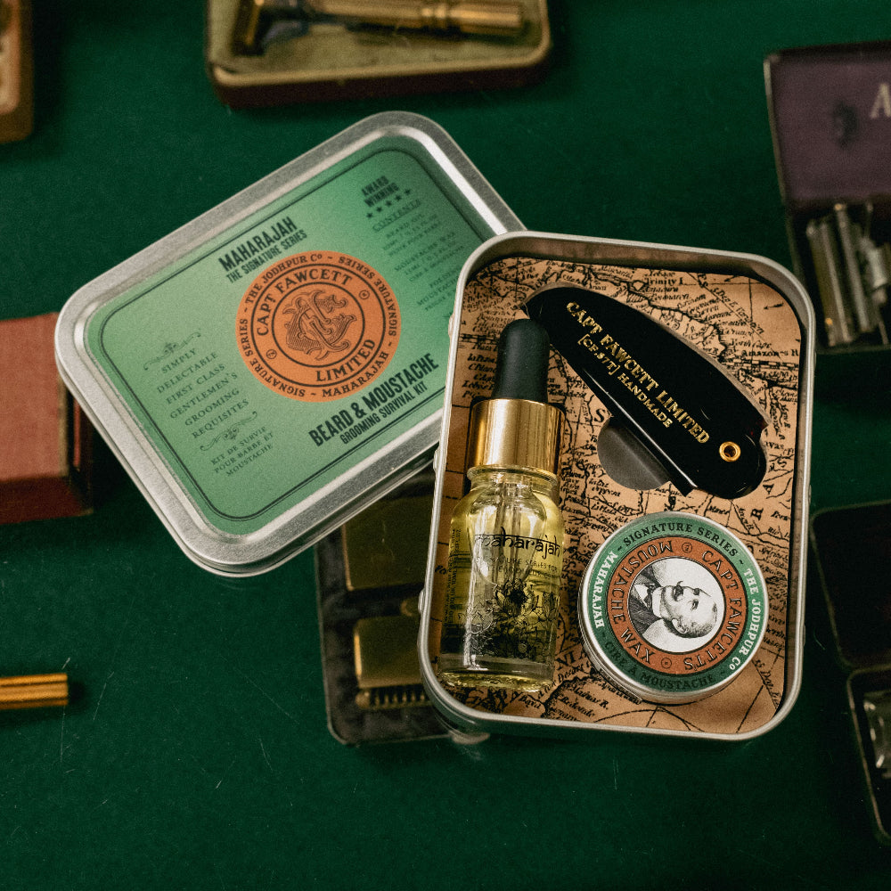 captain-fawcett-maharajah-grooming-survival-kit-bart-l-schnurrbartwachs-und-falt image 2