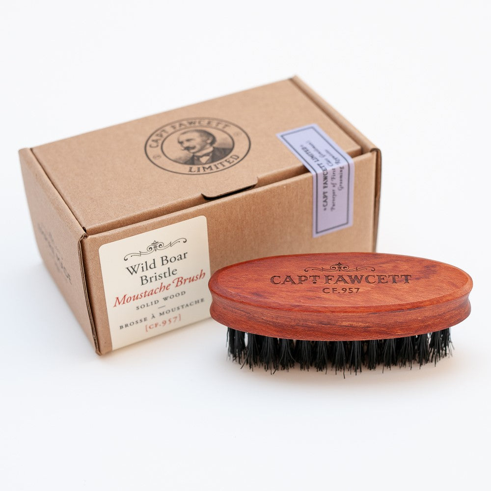 captain-fawcett-wild-boar-bristle-moustache-brush-cf-957-schnurrbartb-rste-mit-w image 3
