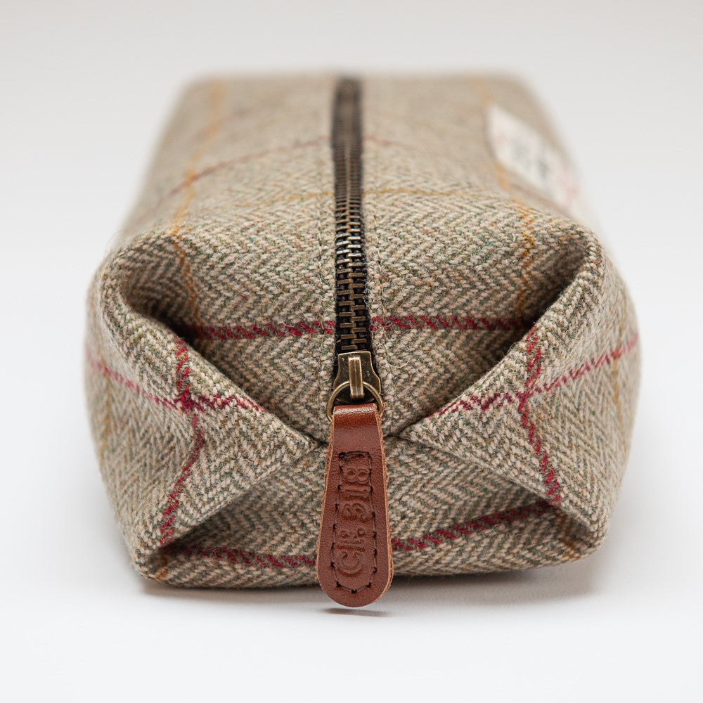 captain-fawcett-tweed-wash-bag-cf-318-kulturtasche-aus-britischem-tweed-mit-wass image 3