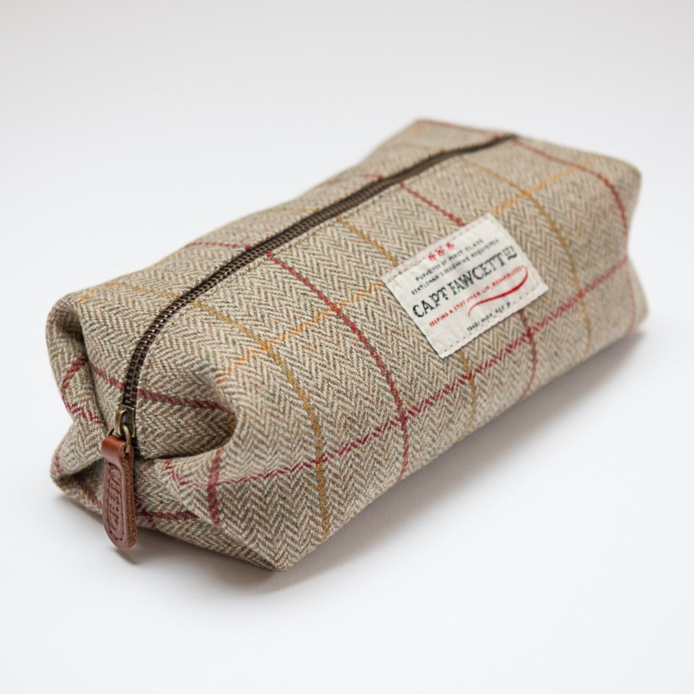 captain-fawcett-tweed-wash-bag-cf-318-kulturtasche-aus-britischem-tweed-mit-wass image 5