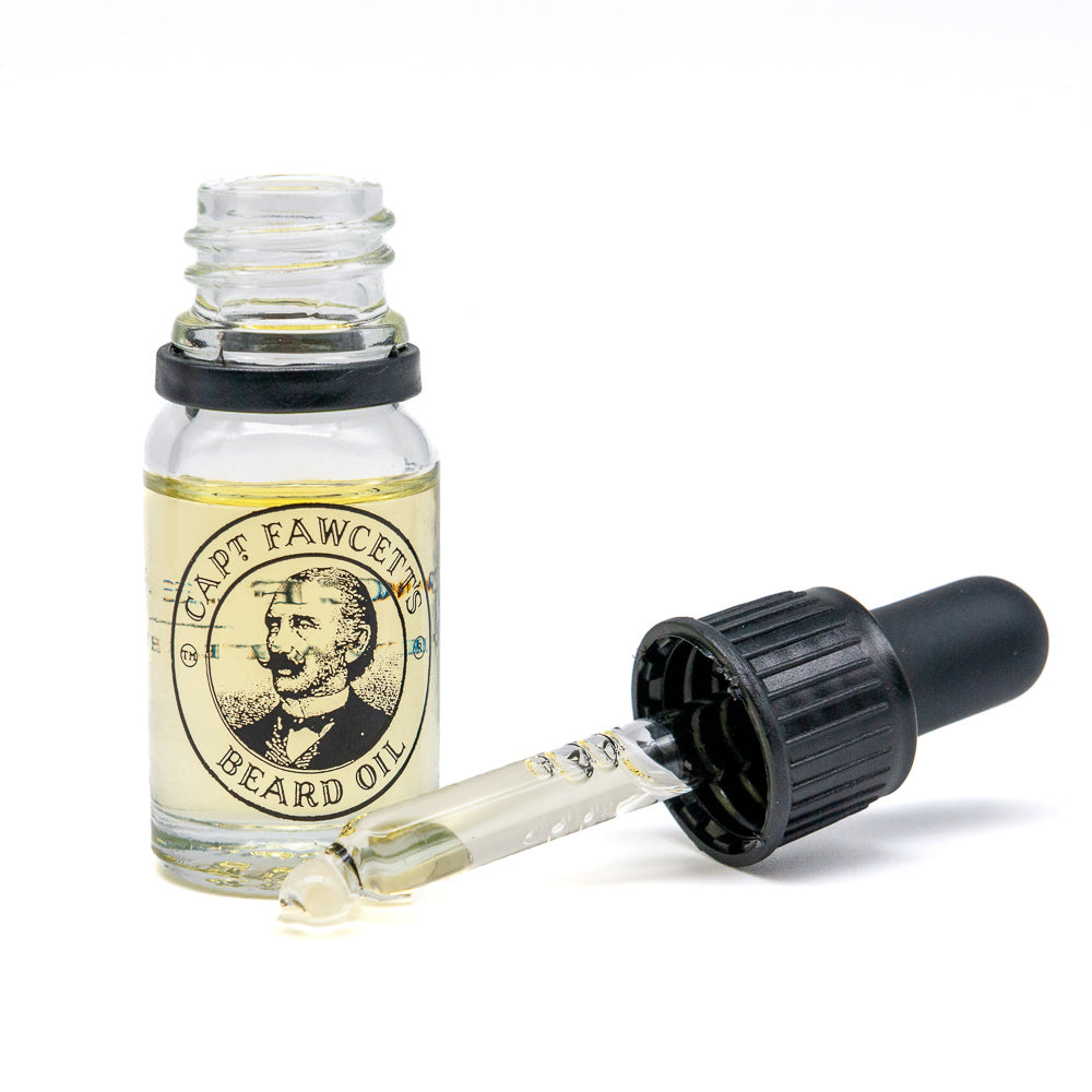 captain-fawcett-private-stock-beard-oil-10-ml-reiseflasche-bart-l-mit-zedernholz image 5