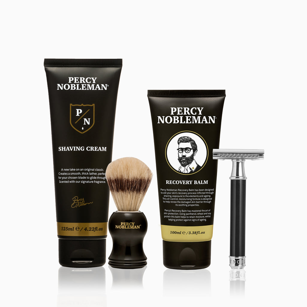 percy-nobleman-shaving-bundle-rasier-set-mit-rasiercreme-pinsel-safety-razor-und image 1