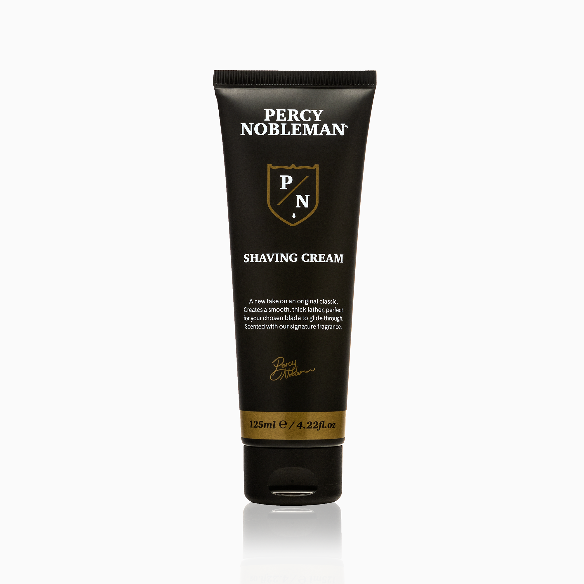 percy-nobleman-shaving-cream-rasiercreme-125-ml-vegan-signature-duft-amber-tobac image 1