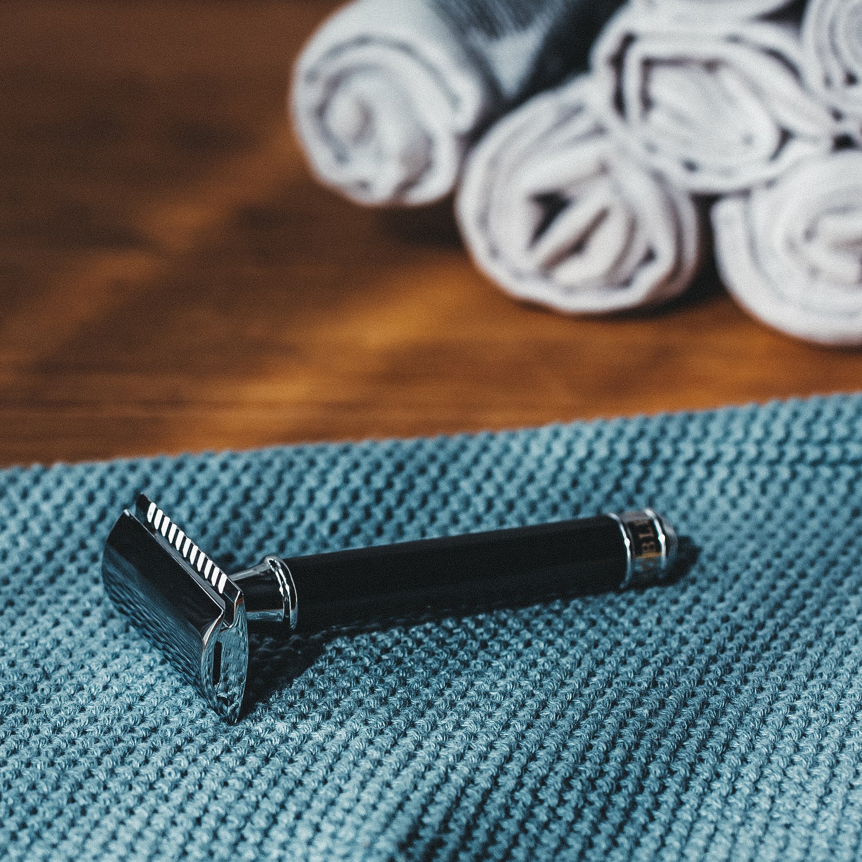 percy-nobleman-safety-razor-handgemachter-rasierhobel-inkl-5-klingen image 2