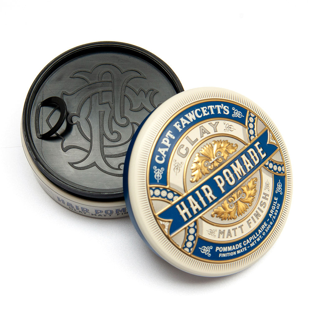 captain-fawcett-clay-pomade-mattierender-stylington-f-r-feines-bis-mittleres-haa image 2