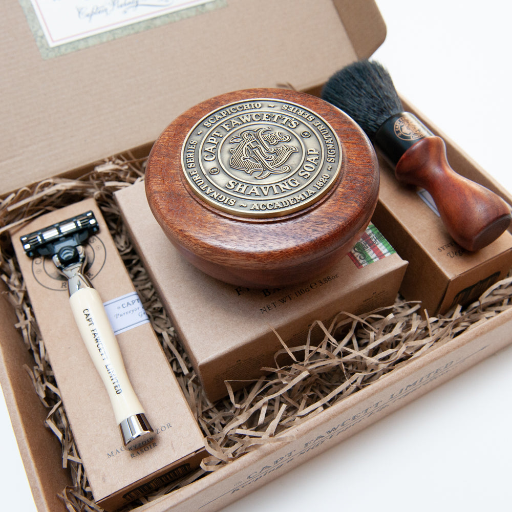 captain-fawcett-scapicchio-shaving-gift-set-rasiergeschenkset-mit-rasierseife-fe image 2
