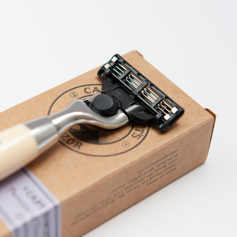 captain-fawcett-finest-hand-crafted-safety-razor-doppelklingen-rasierhobel-imita image 4