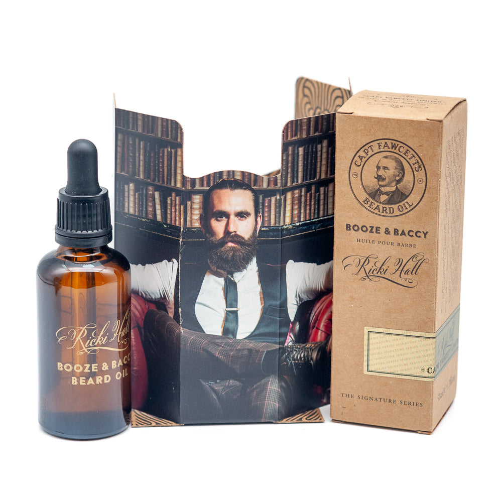 captain-fawcett-ricki-hall-booze-baccy-beard-oil-50ml-handgemachtes-bart-l-mit-t image 2