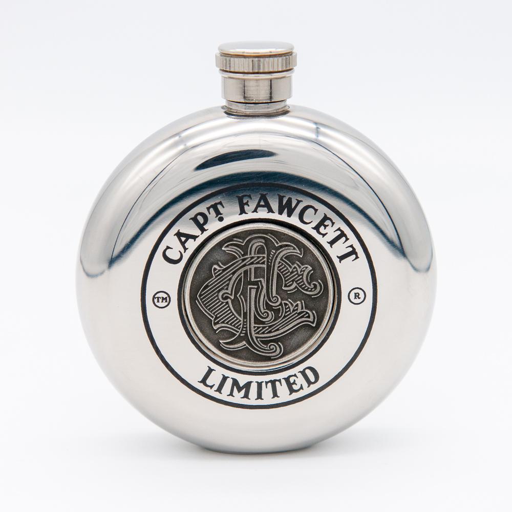 captain-fawcett-limited-edition-stainless-steel-hip-flask-2025-flachmann-mit-zer image 4