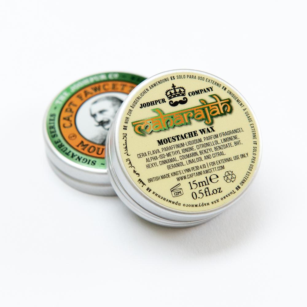 captain-fawcett-maharajah-moustache-wax-schnurrbartwachs-mit-rosen-gew-rz-zedern image 3
