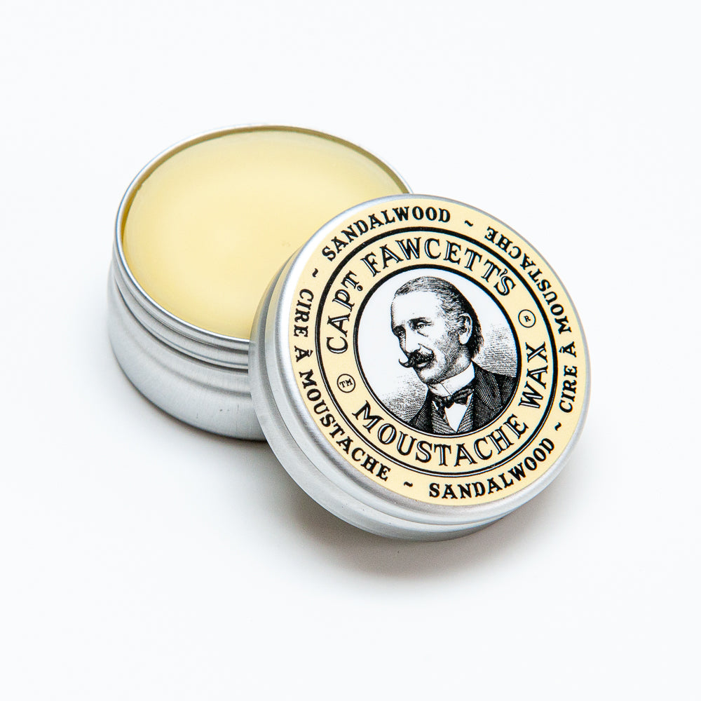 captain-fawcett-sandalwood-moustache-wax-schnurrbartwachs-mit-sandelholz-l-handg image 1