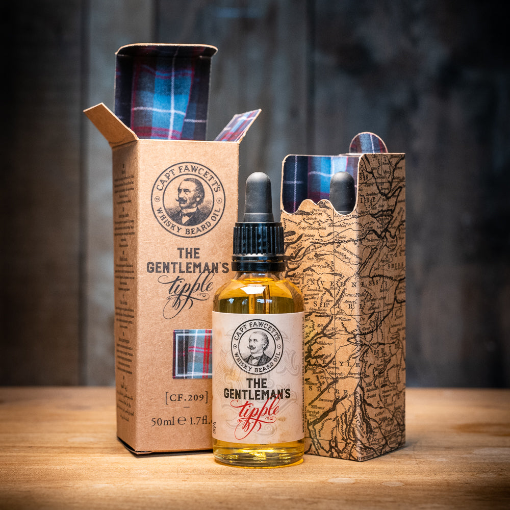 captain-fawcett-whisky-beard-oil-cf-209-bart-l-50-ml image 2